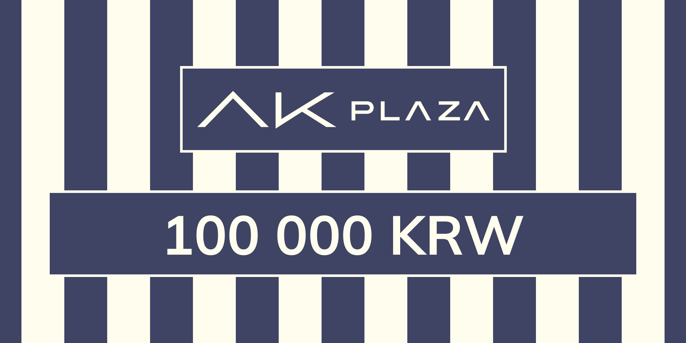 AK Plaza Gift Card 100000 KRW