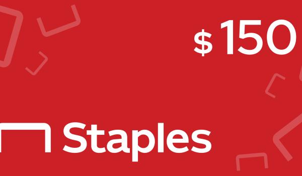 Staples Gift Card 150 USD