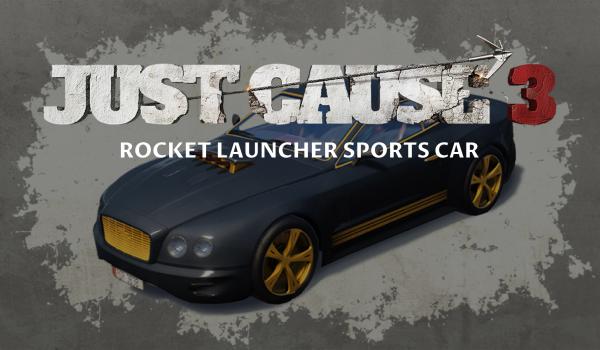 Just Cause 3 Rocket Launcher Sports Car DLC (PC)