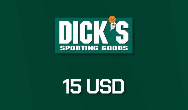 Dicks Sporting Goods Gift Card 15 USD