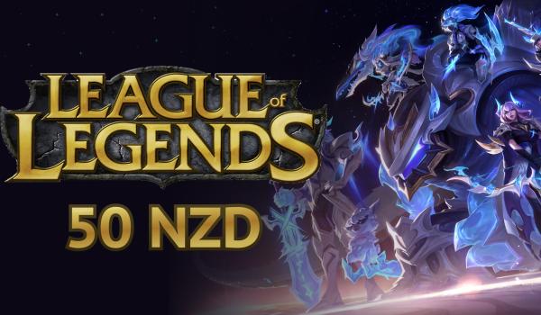 League of Legends Gift Card 50 NZD