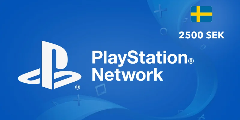 PlayStation Network Gift Card 2500 SEK