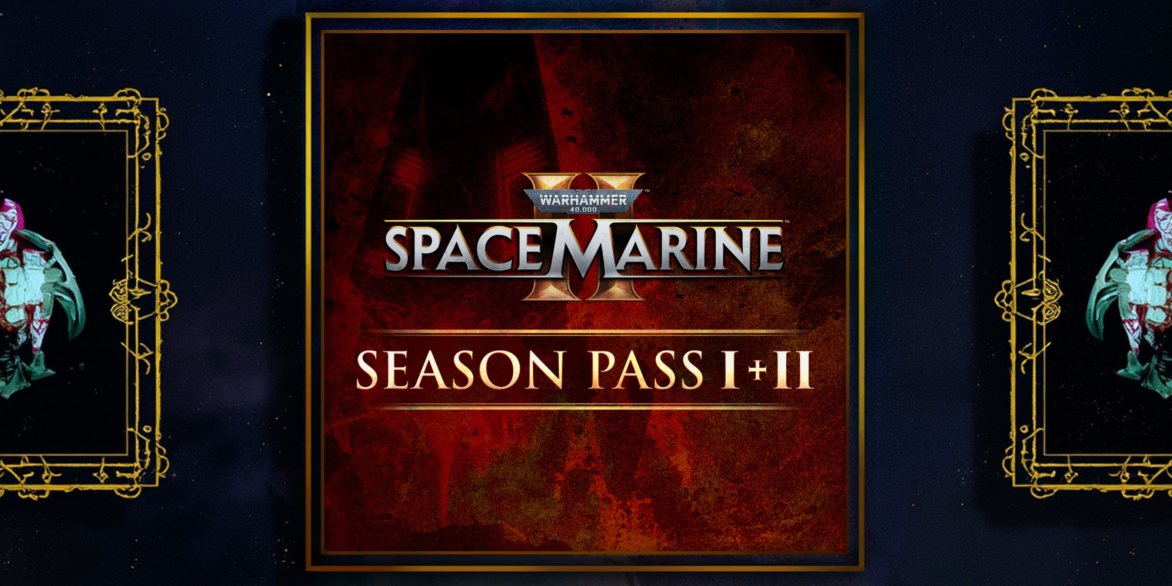 Warhammer 40000 Space Marine 2 Season Pass 1 plus 2 (PC)