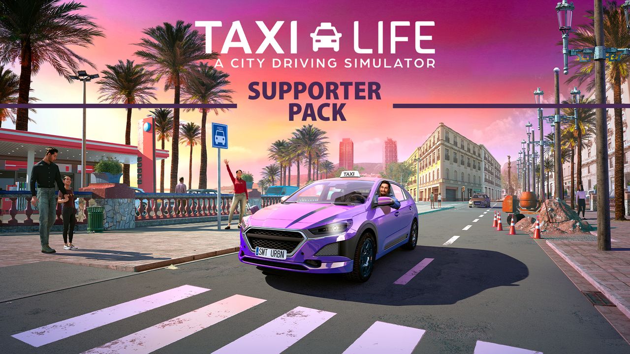 Taxi Life A City Driving Simulator Supporter Pack (PC)
