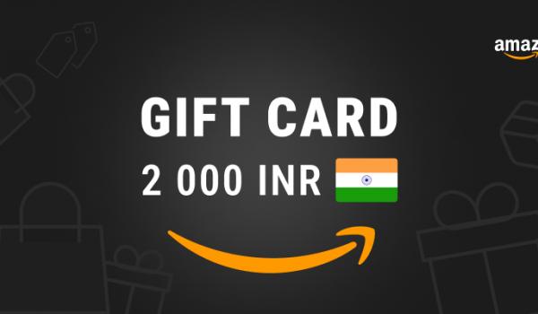 Amazon Gift Card 2000 INR