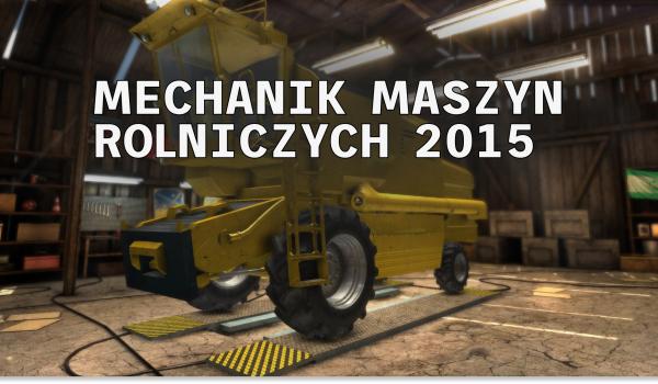 Mechanik Maszyn Rolniczych (PC)