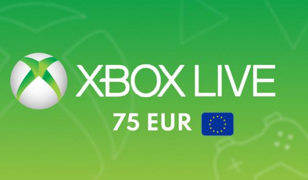 XBOX Live Gift Card 75 EUR