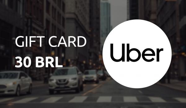 Uber Gift Card 30 BRL