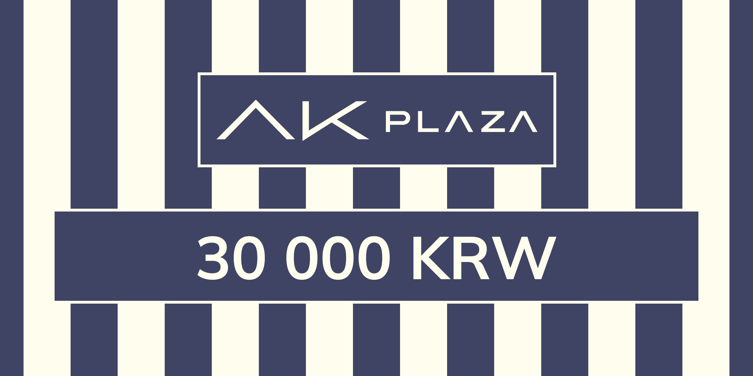 AK Plaza Gift Card 30000 KRW