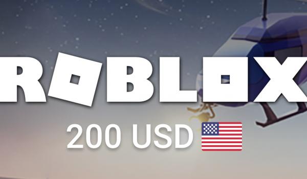 Roblox Gift Card 200 USD