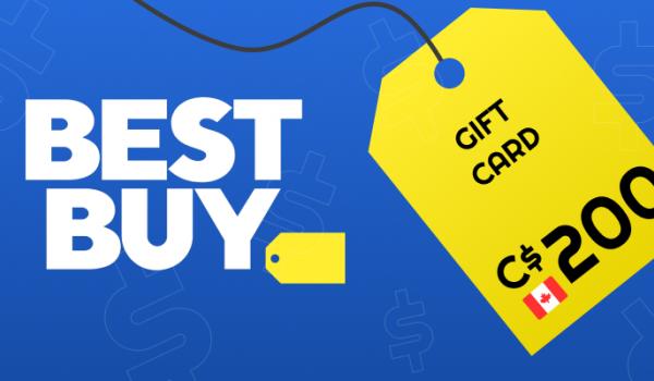 Best Buy Gift Card 200 CAD