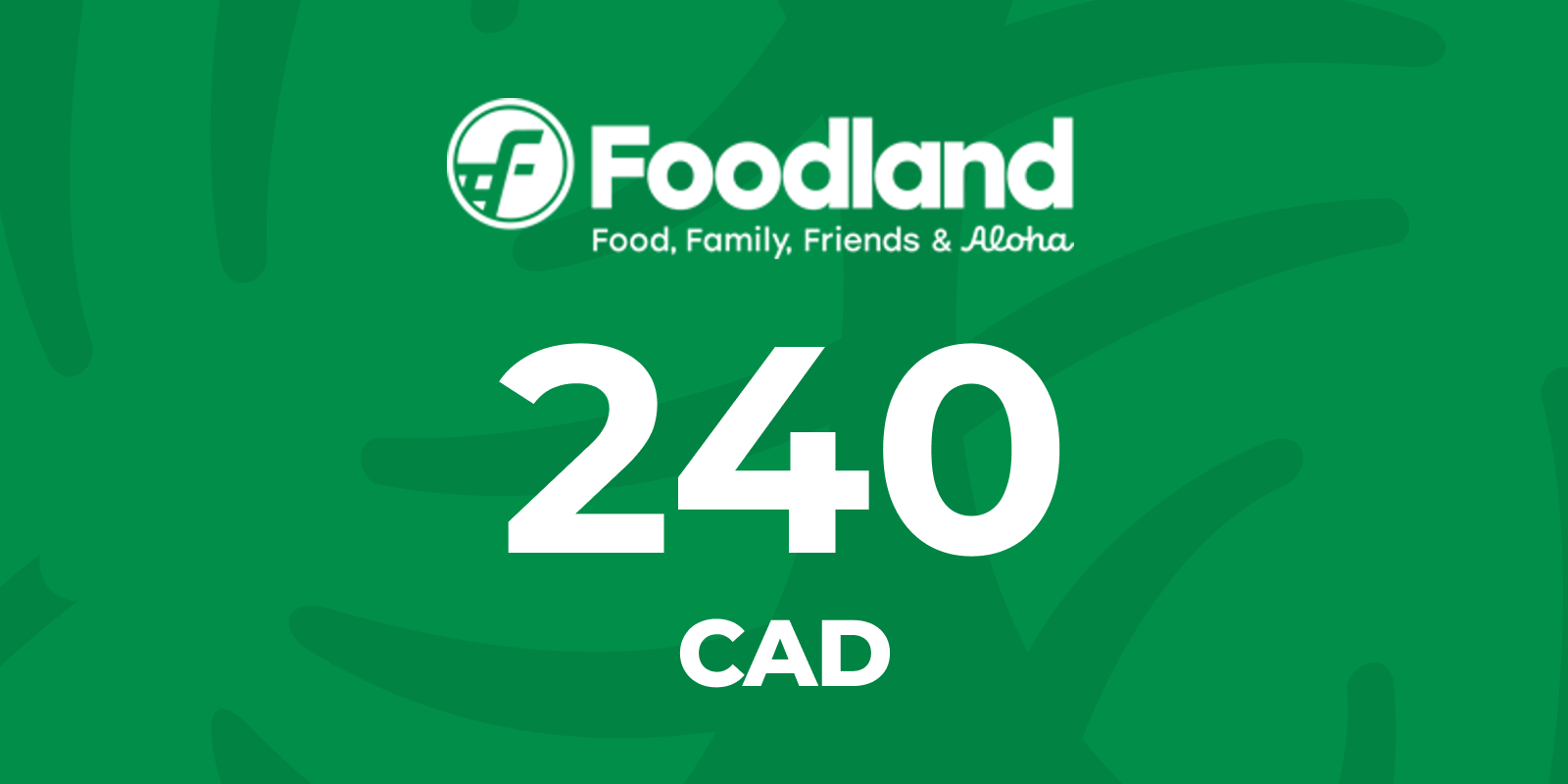 Foodland Gift Card 240 CAD