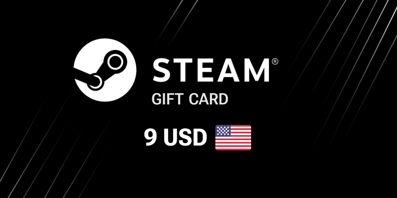 Steam Gift Card 9 USD