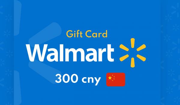 Walmart Gift Card 300 CNY
