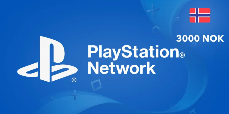 PlayStation Network Gift Card 3000 NOK