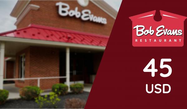 Bob Evans Restaurants Gift Card 45 USD