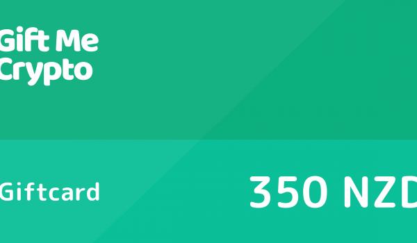 Gift Me Crypto Gift Card 350 NZD