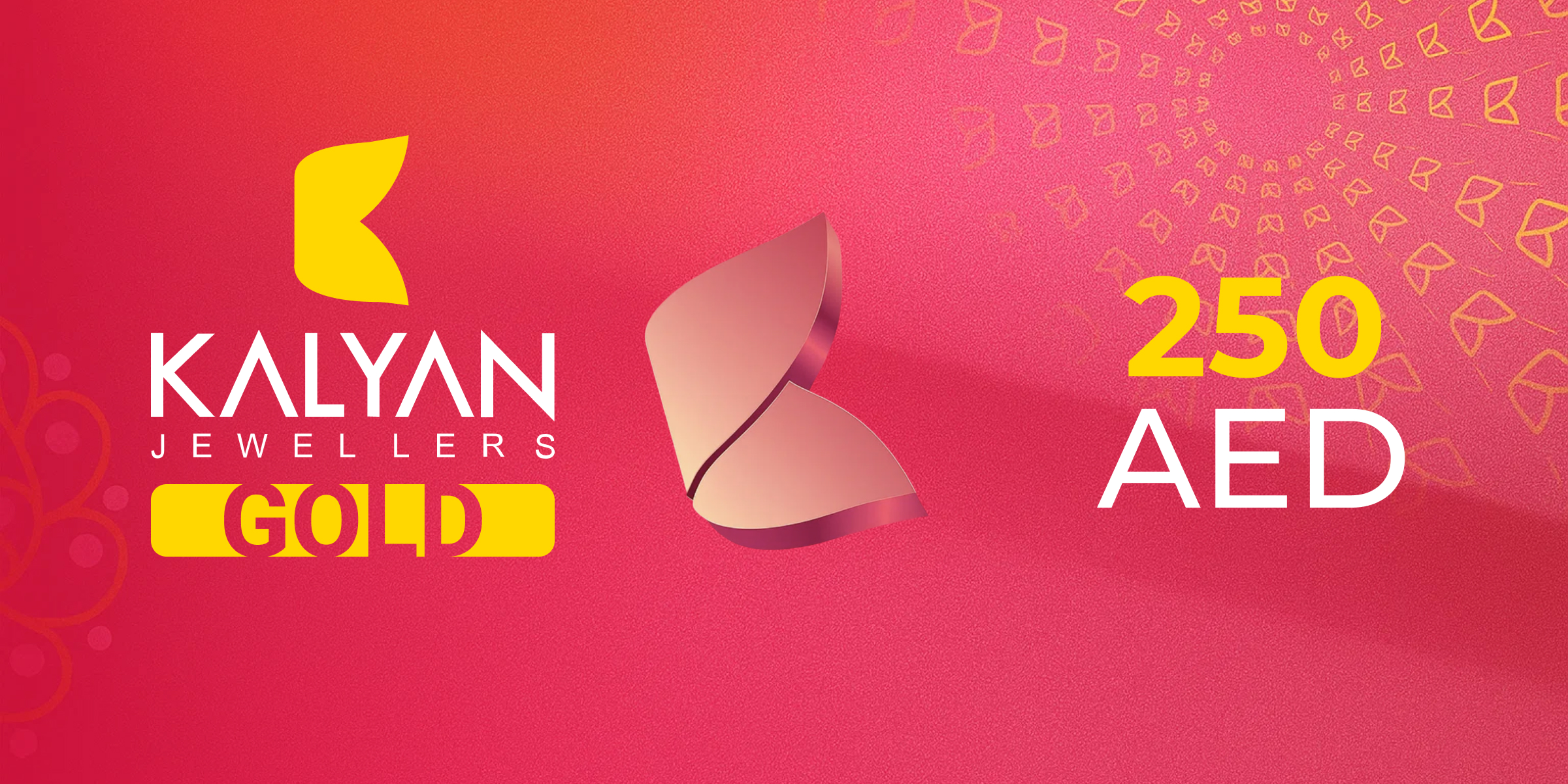 Kalyan Jewellers Gold Gift Card 250 AED