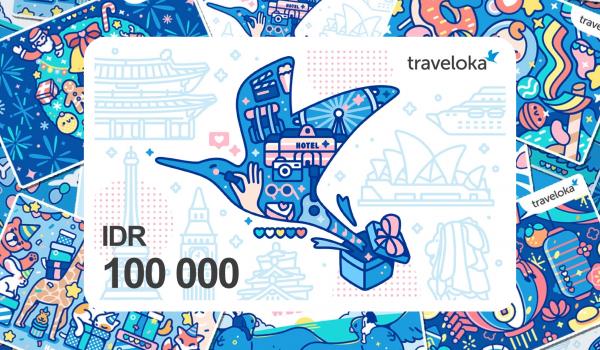 Traveloka Gift Card 100000 IDR