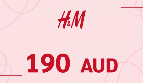 H and M Gift Card 190 AUD