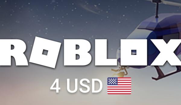 Roblox Gift Card 4 USD