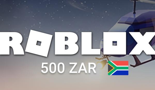 Roblox Gift Card 500 ZAR
