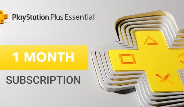 Playstation Plus Essential 1 Month Subscription