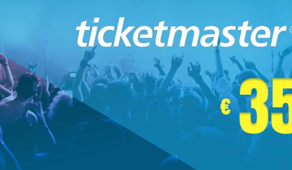 Ticketmaster Gift Card 35 EUR