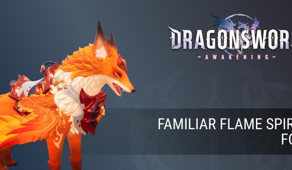DragonSword Awakening Familiar Flame Spirit Fox (PC)