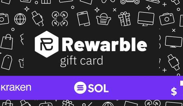 Rewarble Kraken Gift Card SOL 7 USD
