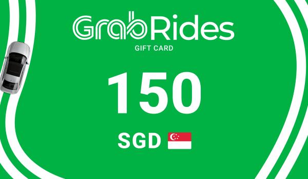 Grab Rides Gift Card 150 SGD