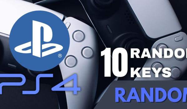 Random PS4 10 Keys