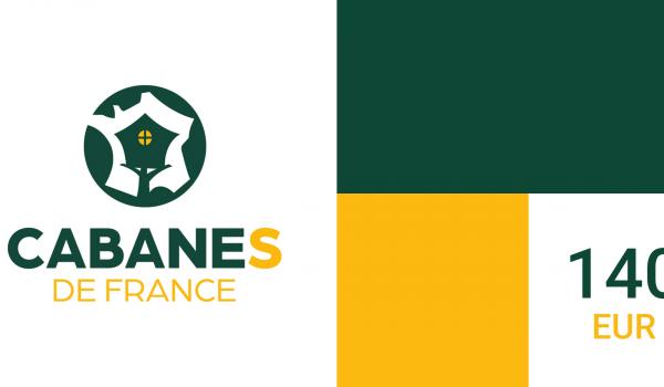 Cabanes de France Gift Card 140 EUR