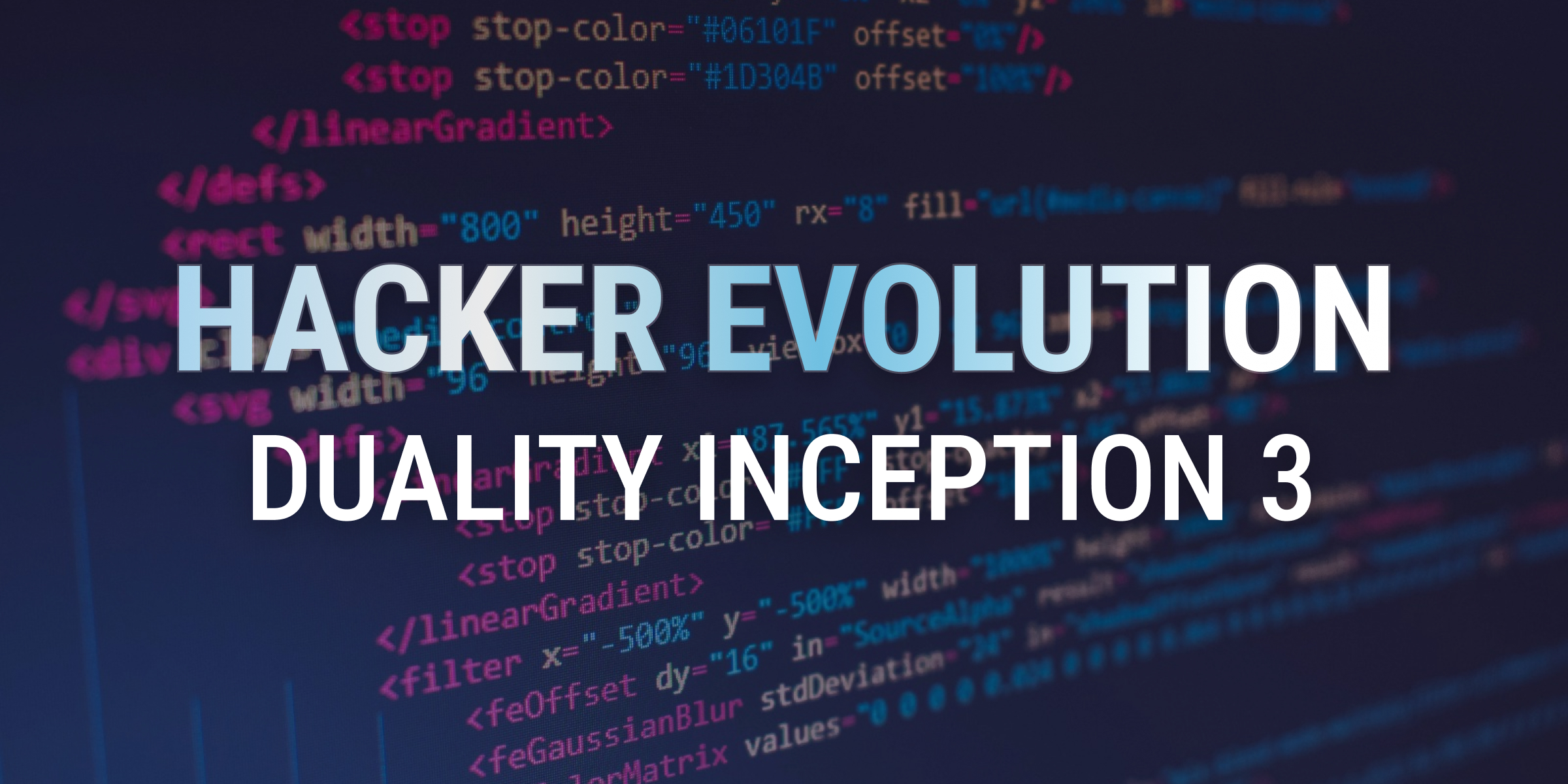 Hacker Evolution Duality Inception 3 (PC)