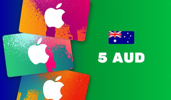 Apple iTunes Gift Card 5 AUD