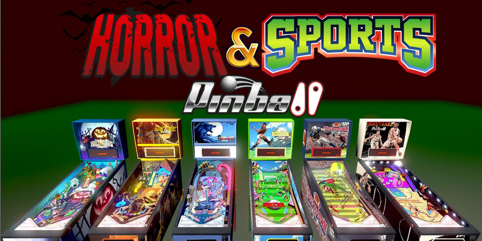 Horror and Sports Pinball