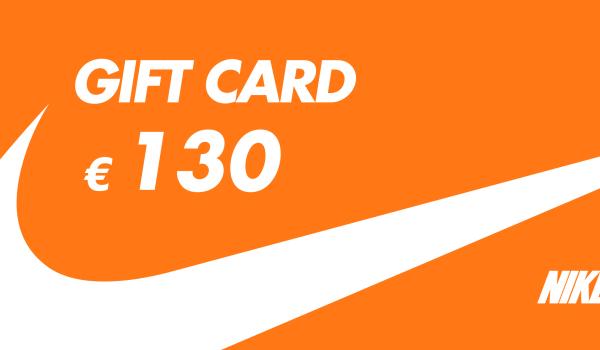 Nike Store Gift Card 130 EUR