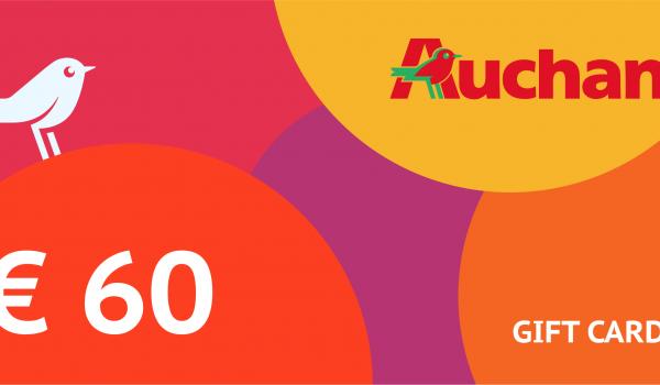 Auchan Gift Card 60 EUR