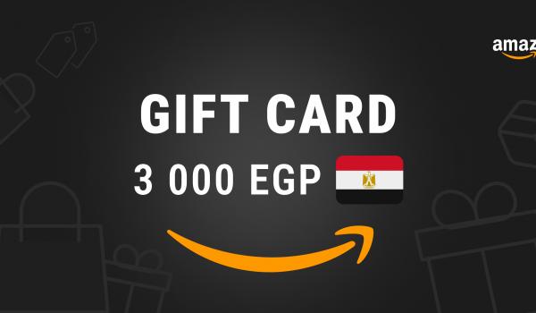 Amazon Gift Card 3000 EGP