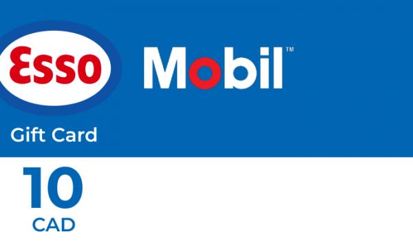 Esso and Mobil Gift Card 10 CAD