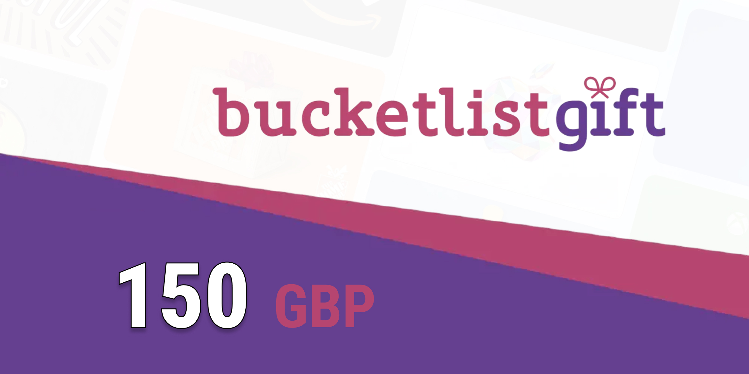 BucketlistGift Gift Card 150 GBP