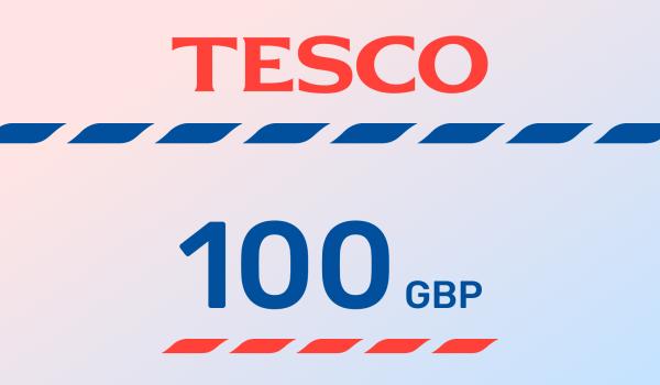 Tesco Gift Card 100 GBP