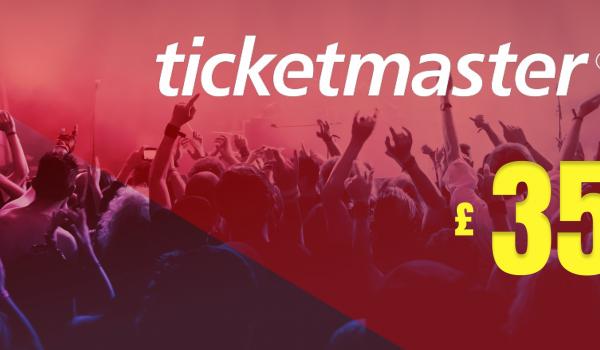 Ticketmaster Gift Card 35 GBP