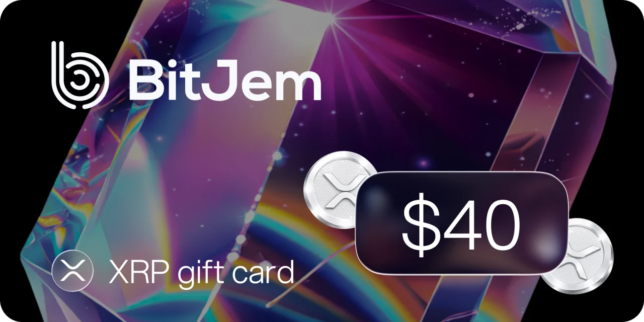 BitJem XRP Gift Card 40 USD