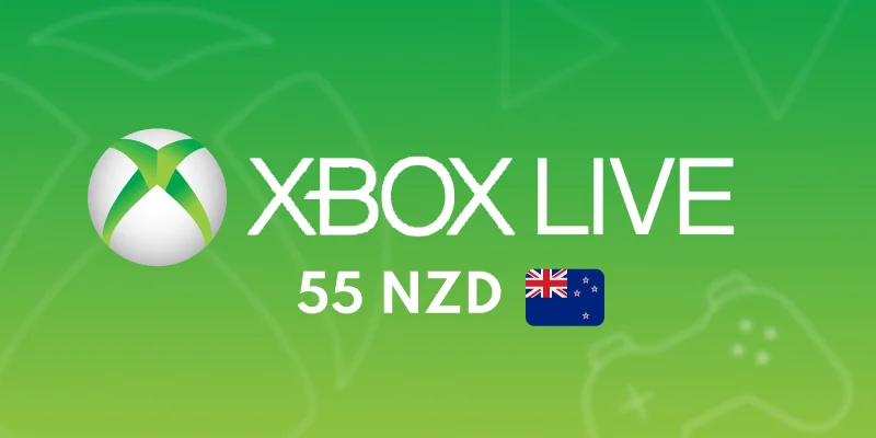XBOX Live Gift Card 55 NZD
