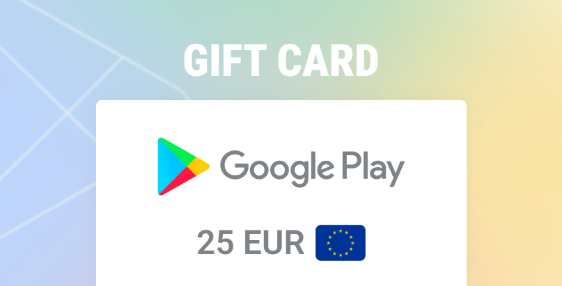 Google Play Gift Card 25 EUR