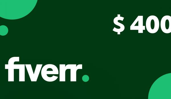Fiverr Gift Card 400 USD