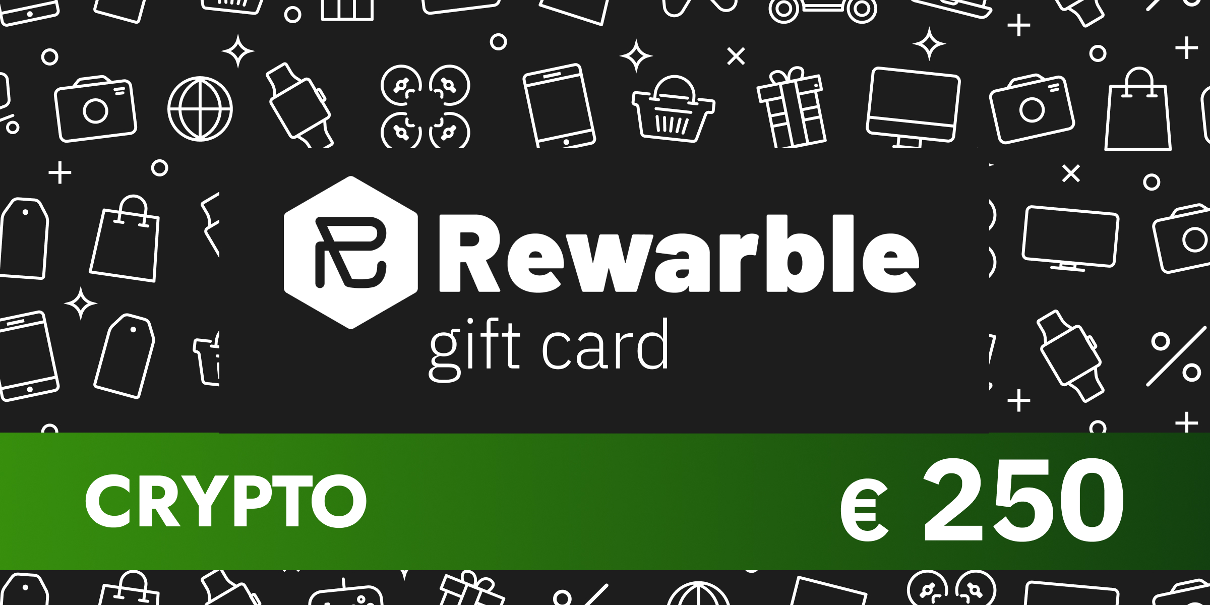 Rewarble Crypto Gift Card 250 EUR