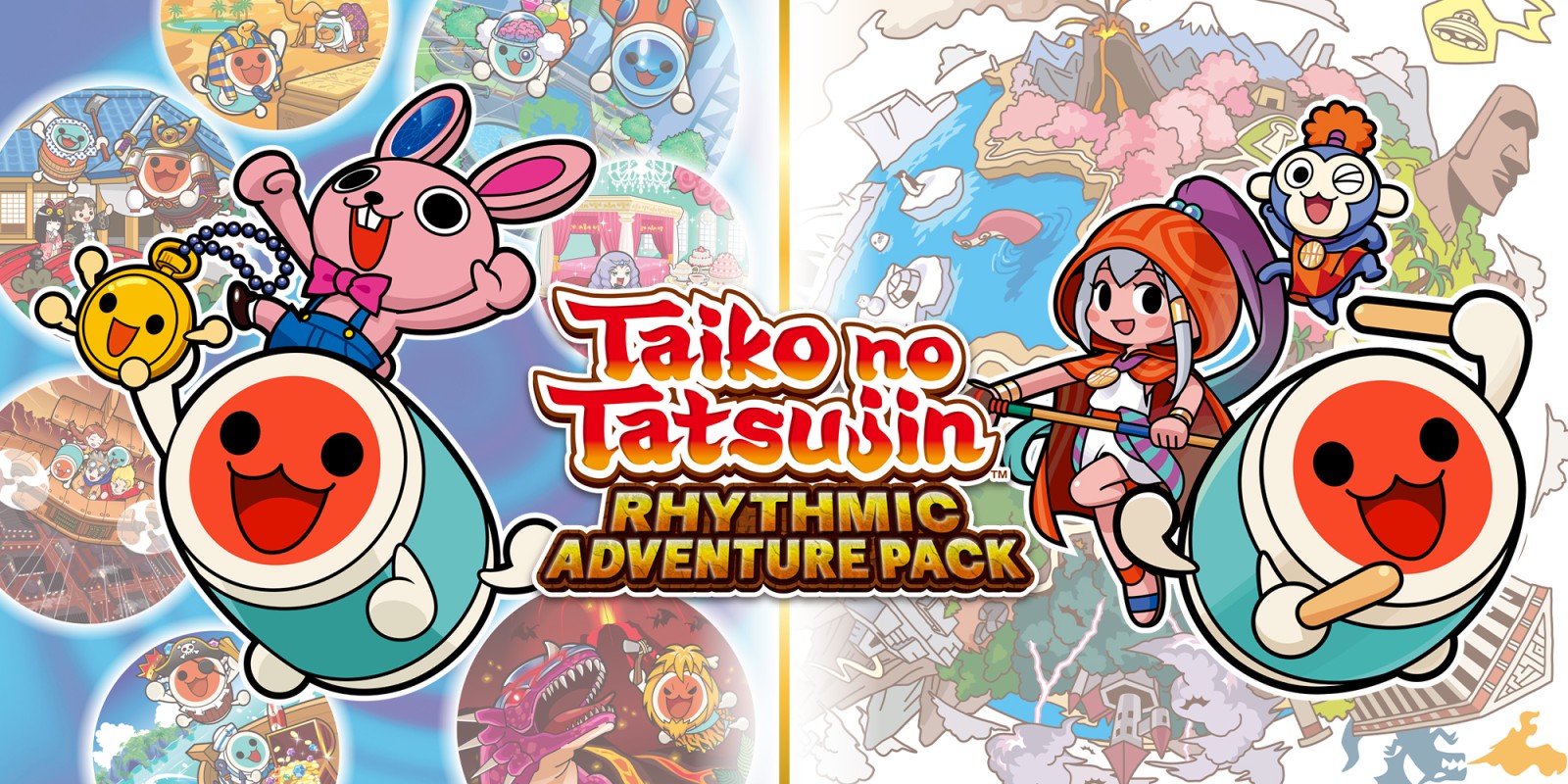 Taiko no Tatsujin Rhythmic Adventure Pack (Switch)