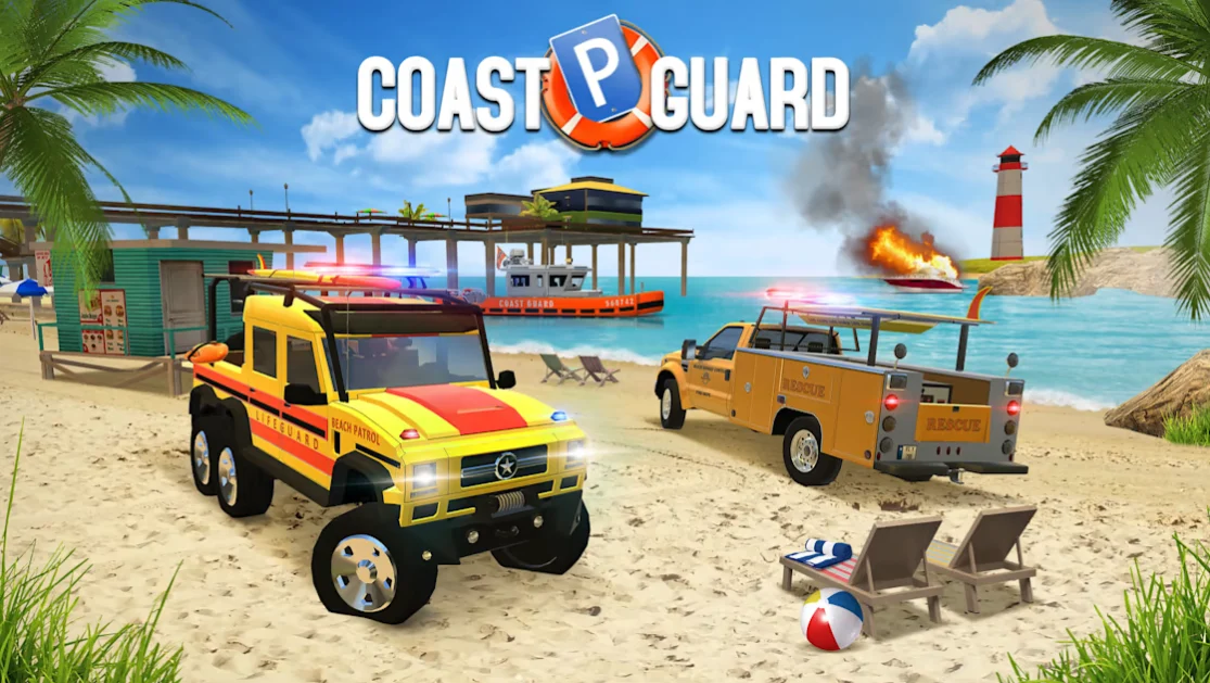 Coast Guard Beach Rescue Team (Switch)
